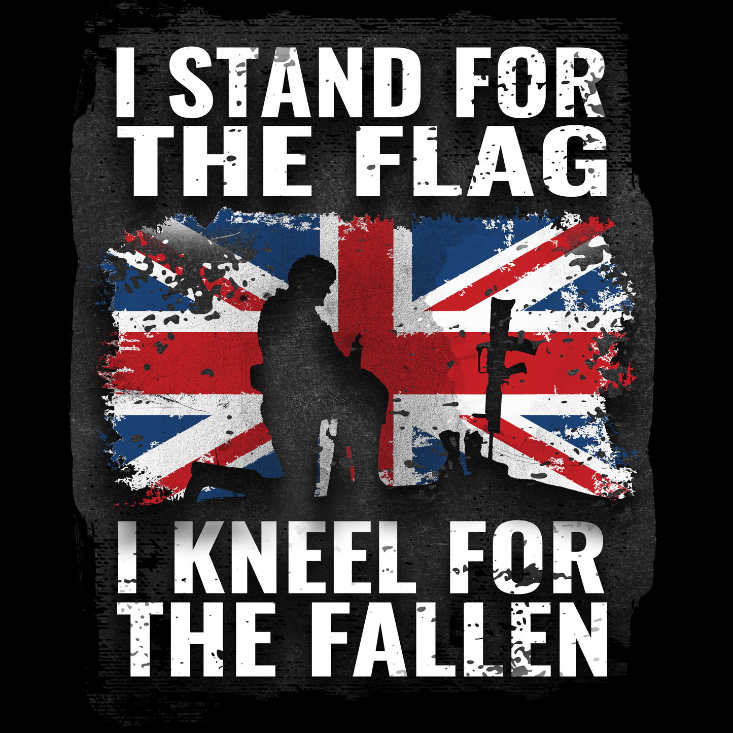 Veteran Hoodie Kneel For The Fallen