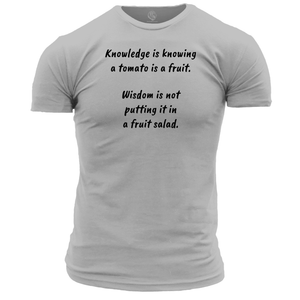 Knowledge And Wisdom T Shirt