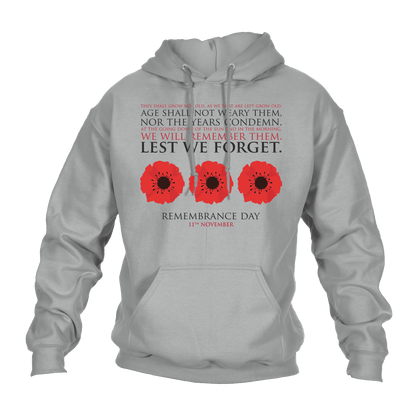 Lest We Forget (10) Hoodie