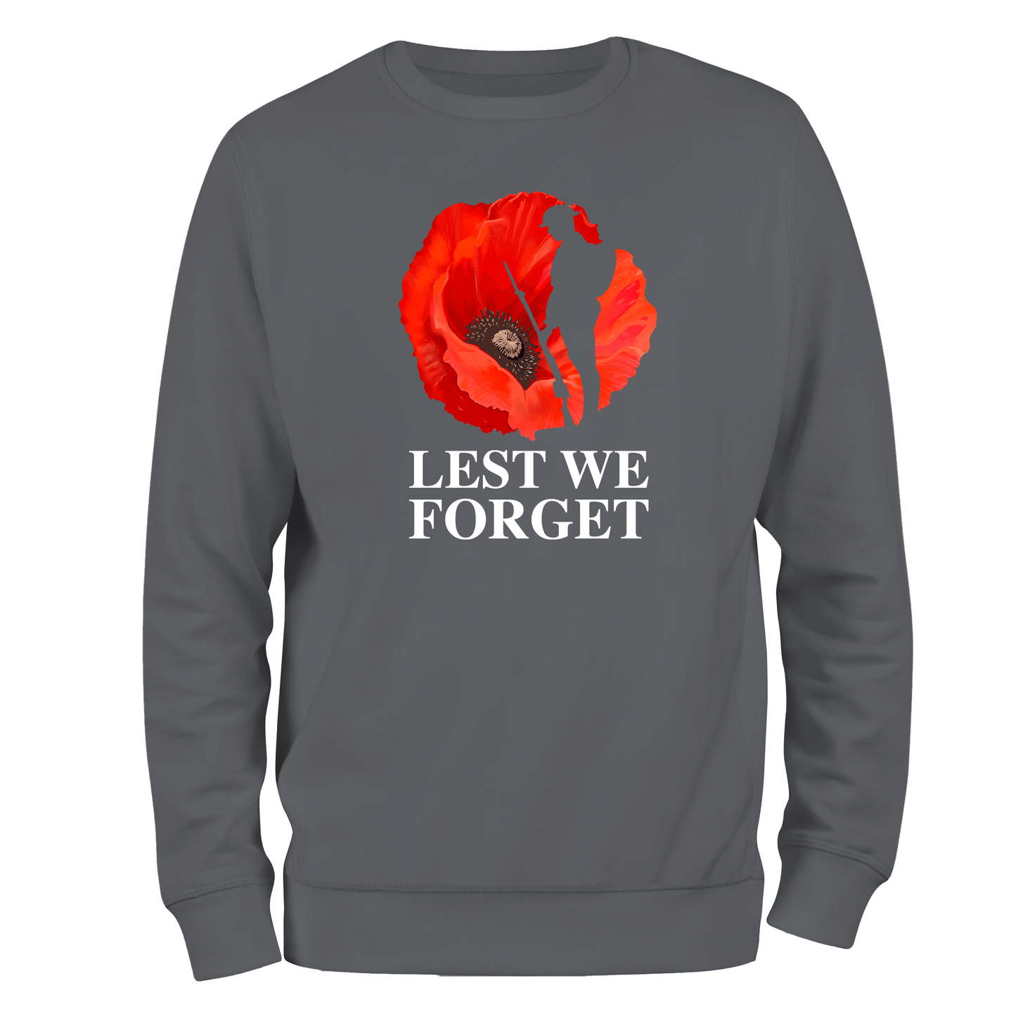 Remembrance Day Sweatshirt Lest We Forget (2)