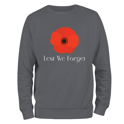 Remembrance Day Sweatshirt Lest We Forget (6)