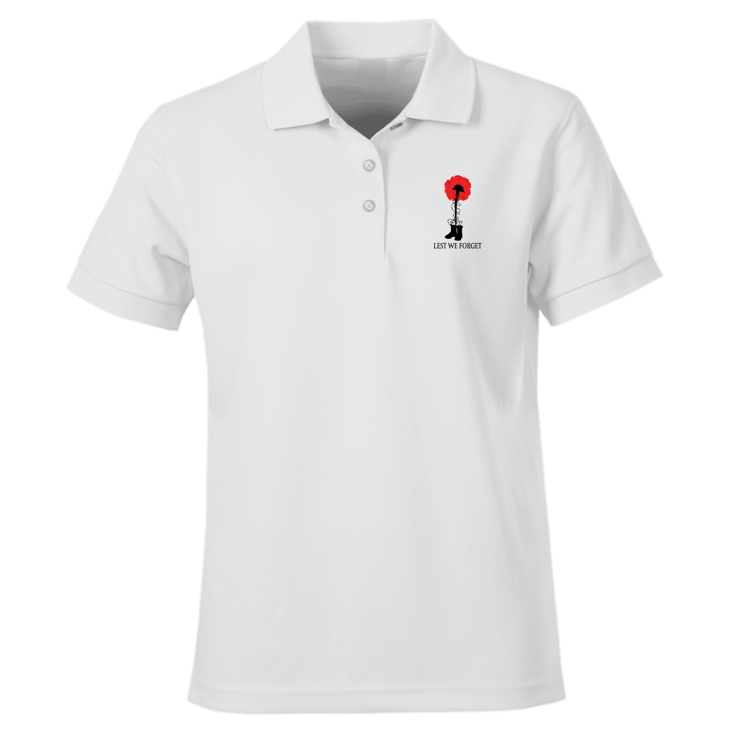 Remembrance Polo Shirt Lest We Forget (7)