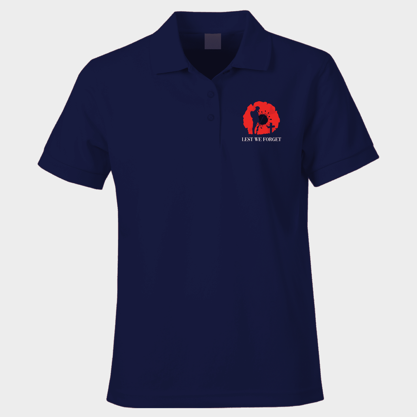 Remembrance Day Polo Shirt Lest We Forget (8)