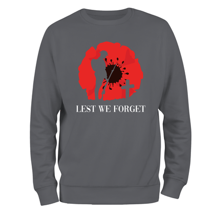 Remembrance Day Sweatshirt Lest We Forget (8)