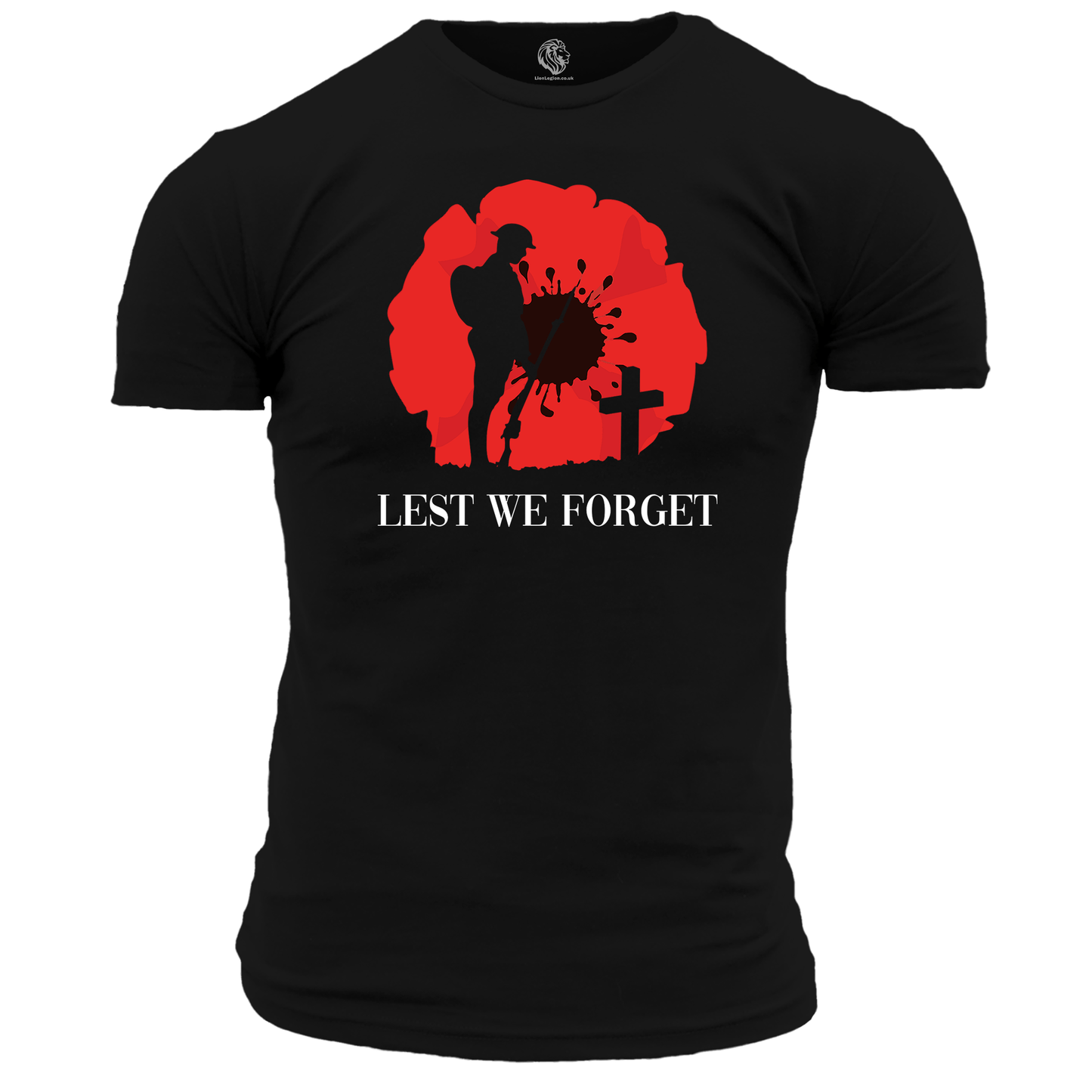 Remembrance Day T Shirt Lest We Forget (8)