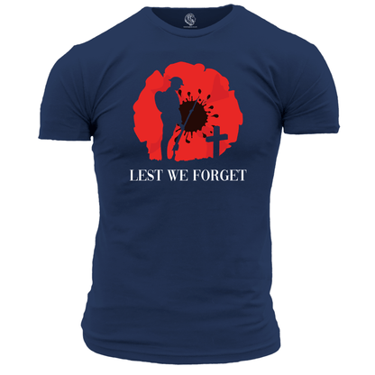 Remembrance Day T Shirt Lest We Forget (8)