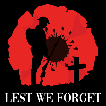 Remembrance Day T Shirt Lest We Forget (8)