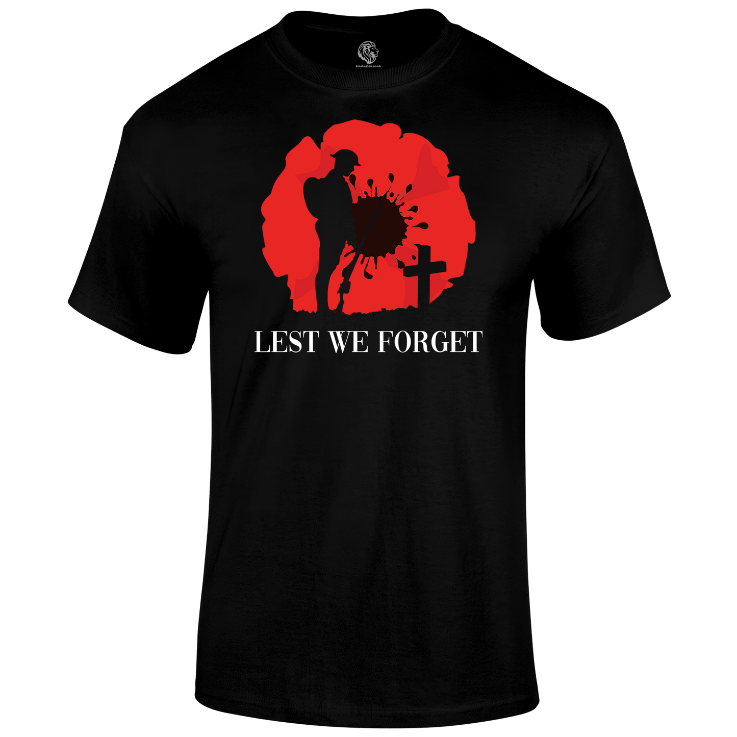Remembrance Day T Shirt Lest We Forget (8)