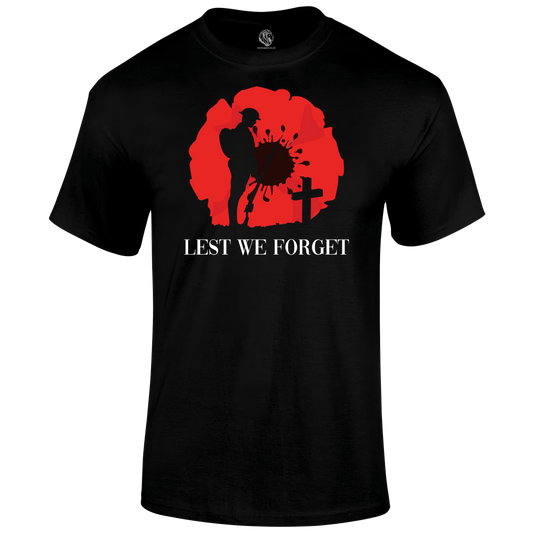 Remembrance Day T Shirt Lest We Forget (8)