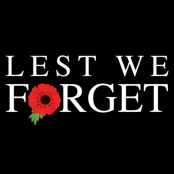 Remembrance Day T Shirt Lest We Forget (9)
