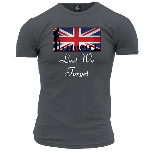Lest We Forget Montage T Shirt
