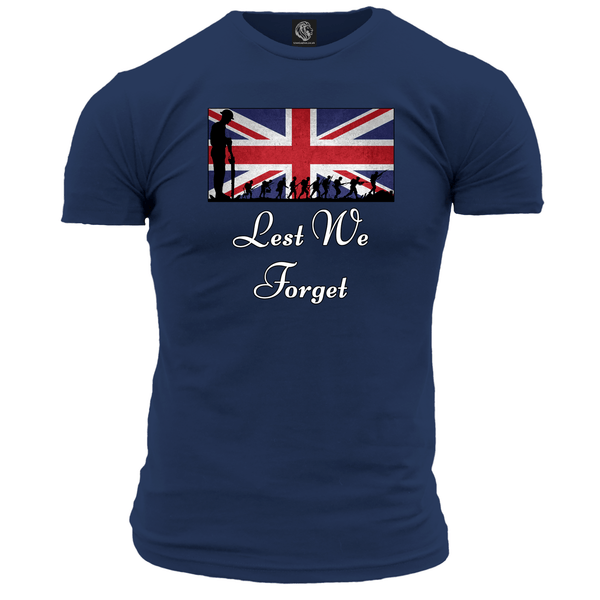 Remembrance Day T Shirt Lest We Forget Montage