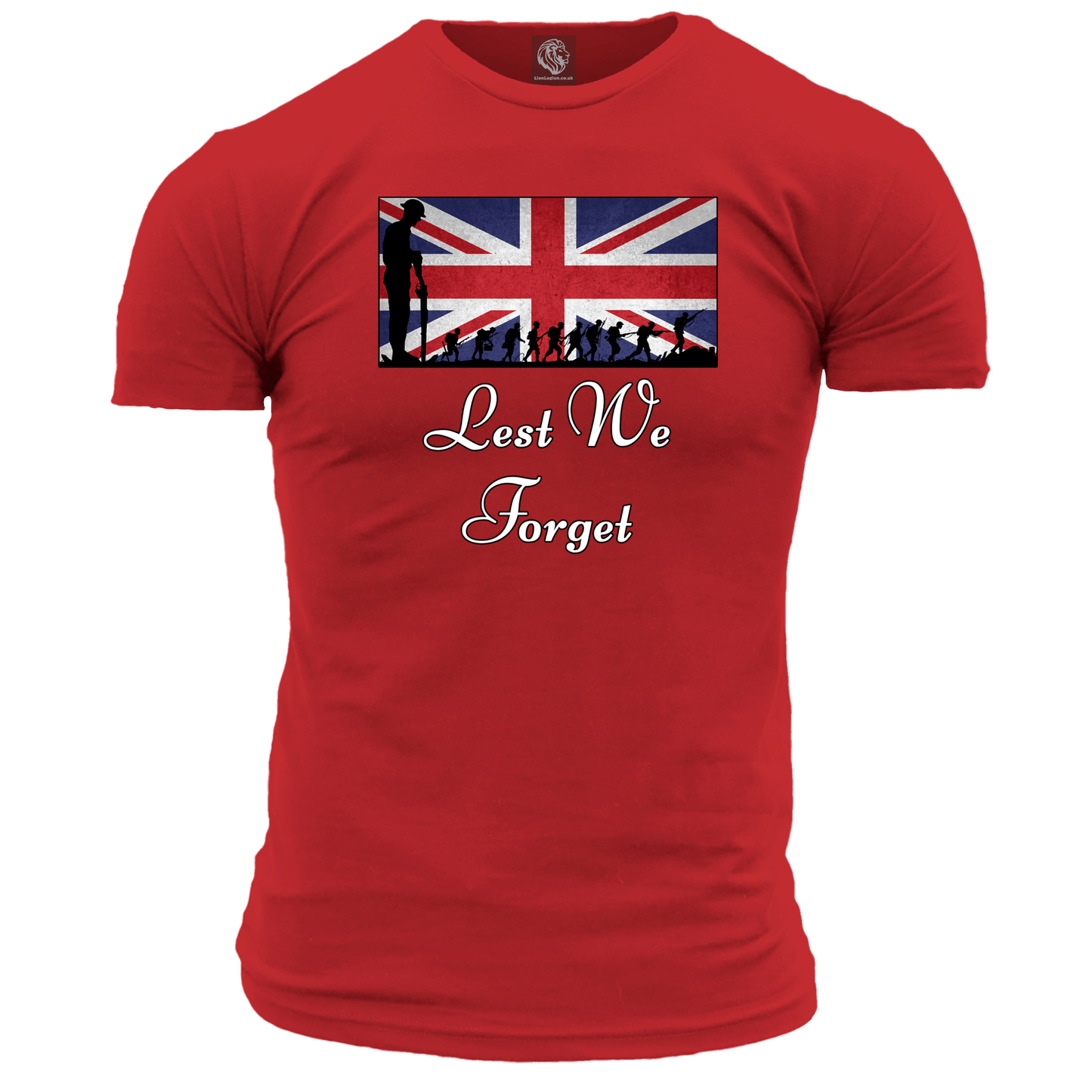 Remembrance Day T Shirt Lest We Forget Montage