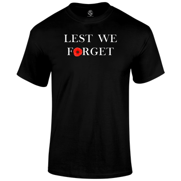 Lest We Forget T Shirt