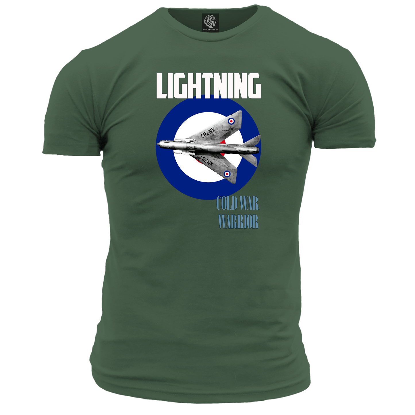 Lightning Cold War Warrior T Shirt