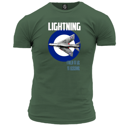 Lightning Cold War Warrior T Shirt