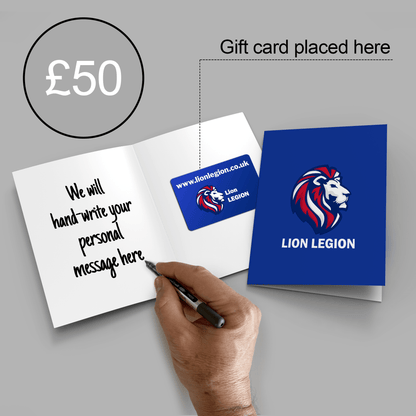 Lion Legion Gift Card - The perfect gift-buying solution