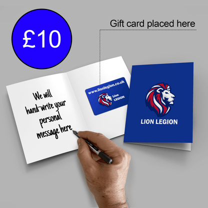 Lion Legion Gift Card - The perfect gift-buying solution