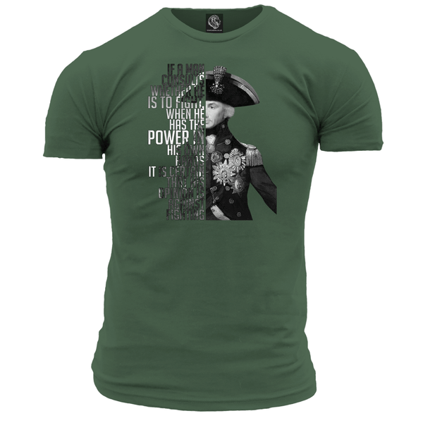 Lord Nelson Quote T Shirt