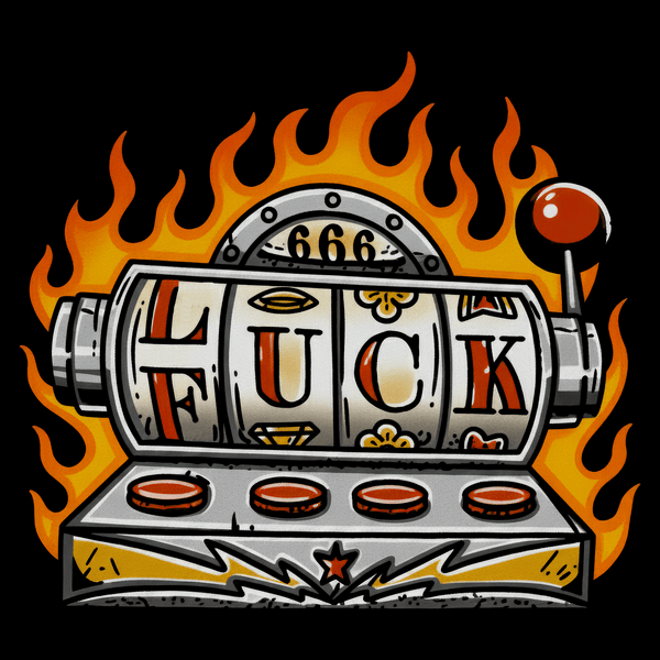 Lucky Funny T Shirt by Lion Legion 
