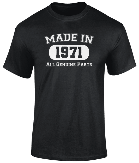 Made In 1971 T Shirt