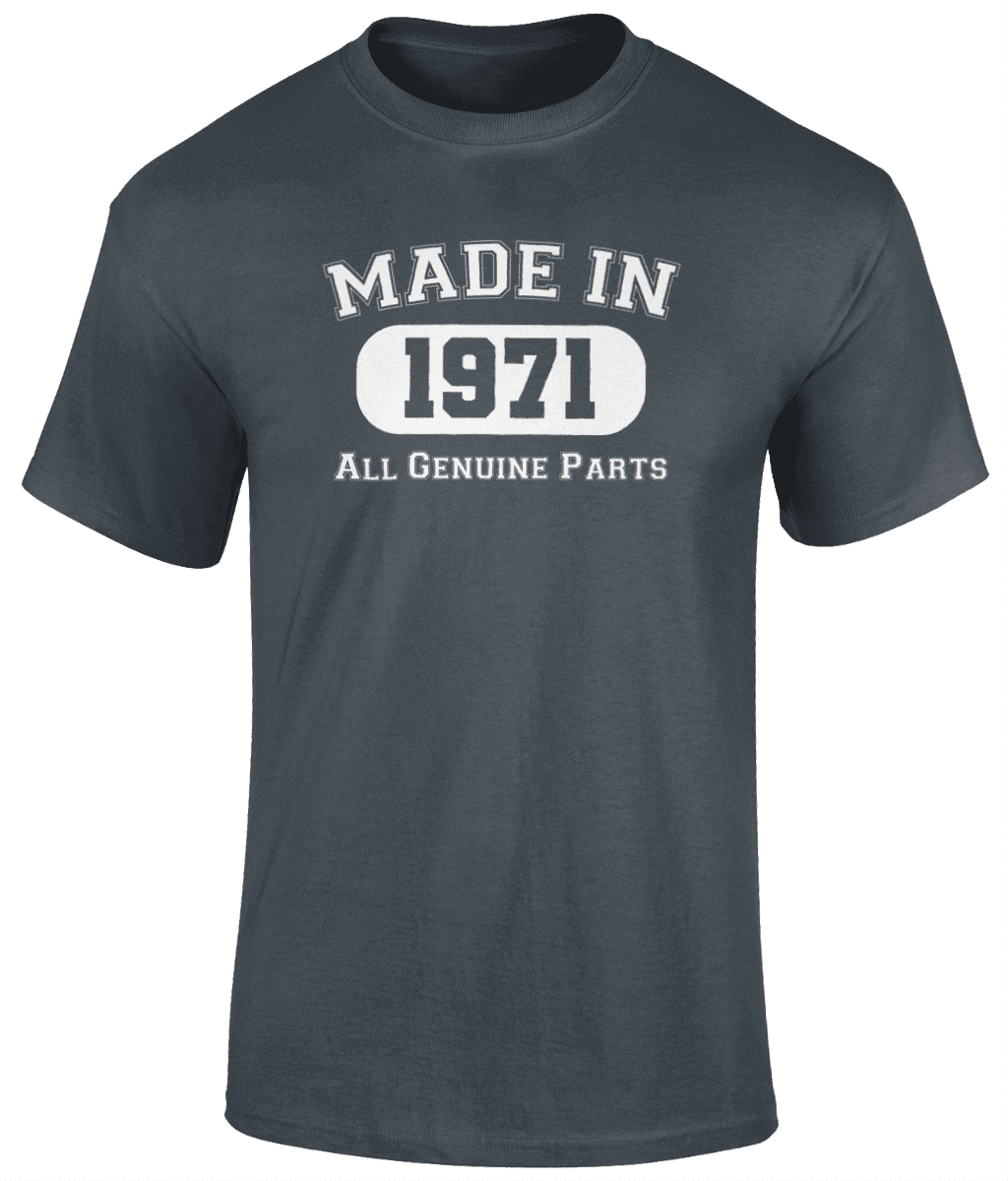 Made In 1971 T Shirt