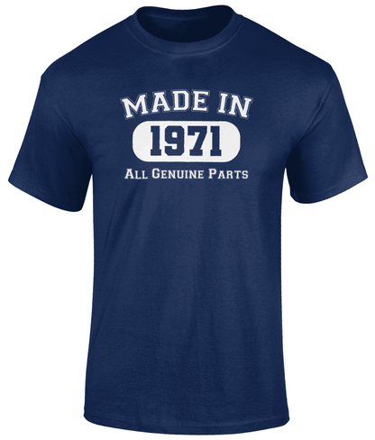 Made In 1971 T Shirt