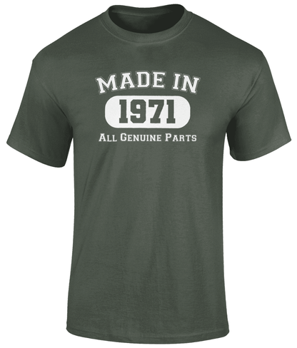 Made In 1971 T Shirt