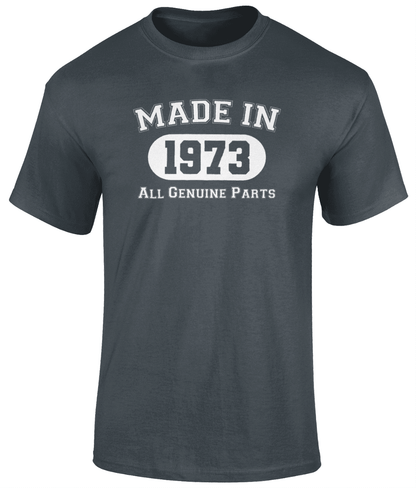 Made In 1973 Unisex T shirt