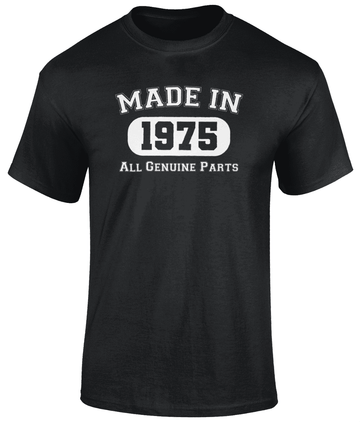 Made In 1975 T Shirt