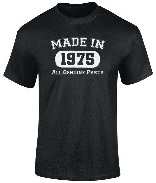 Made In 1975 T Shirt