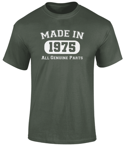 Made In 1975 T Shirt