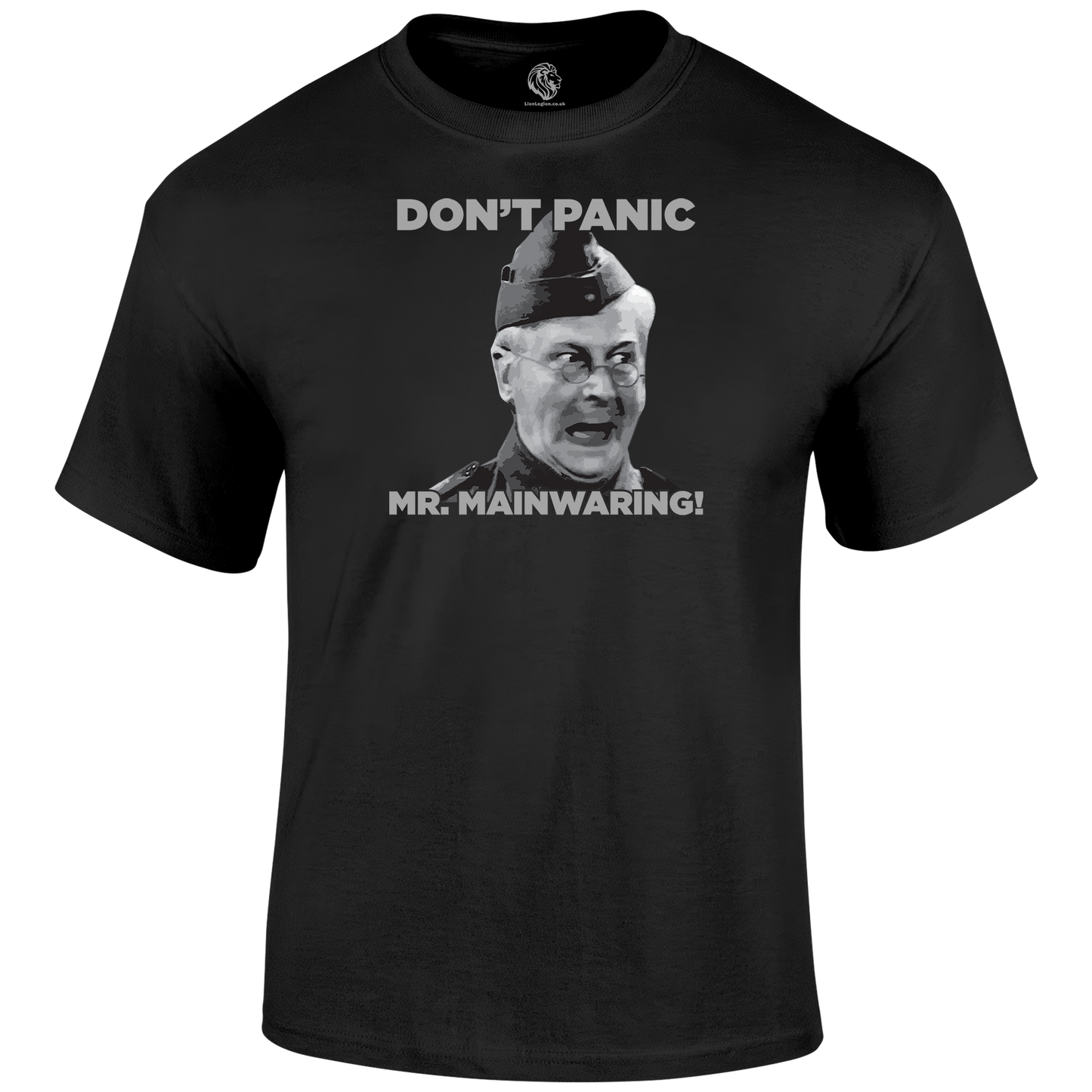 Don't Panic Mr Mainwaring T Shirt