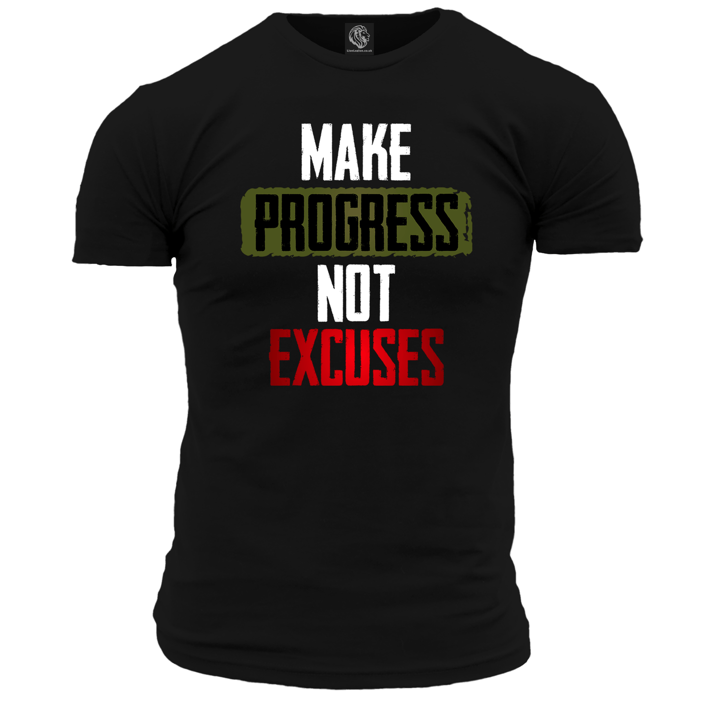 Make Progress Not Excuses Unisex T Shirt