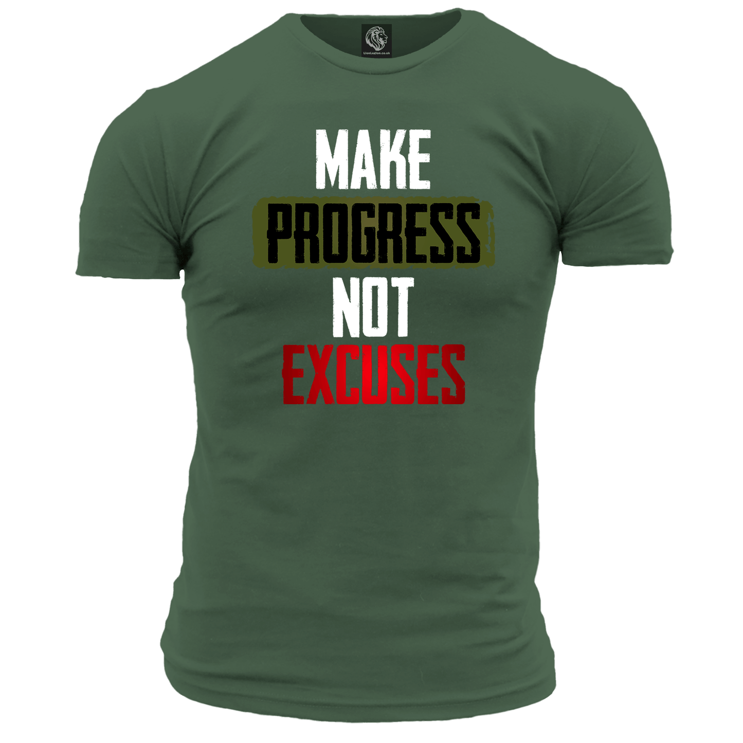 Make Progress Not Excuses T Shirt