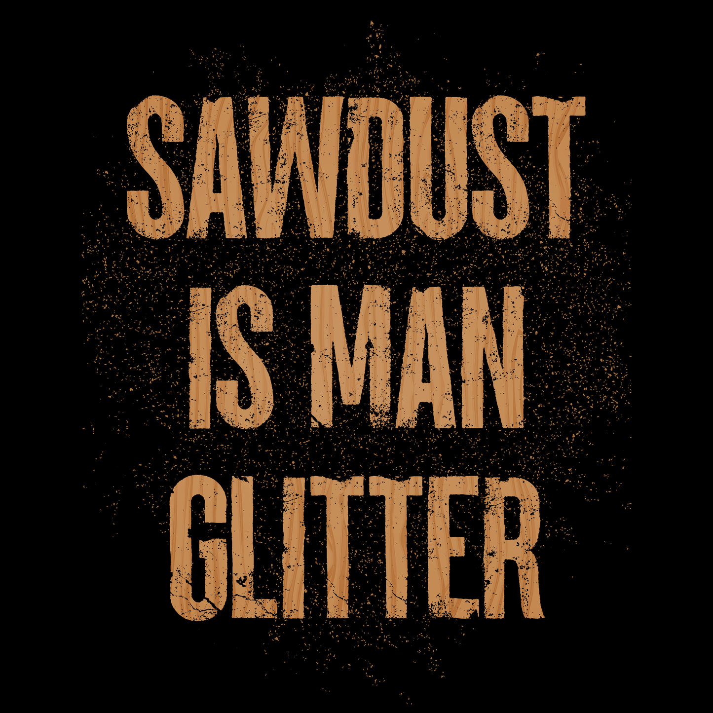 Man Glitter T Shirt