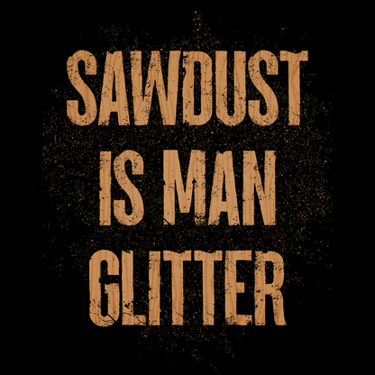 Man Glitter T Shirt