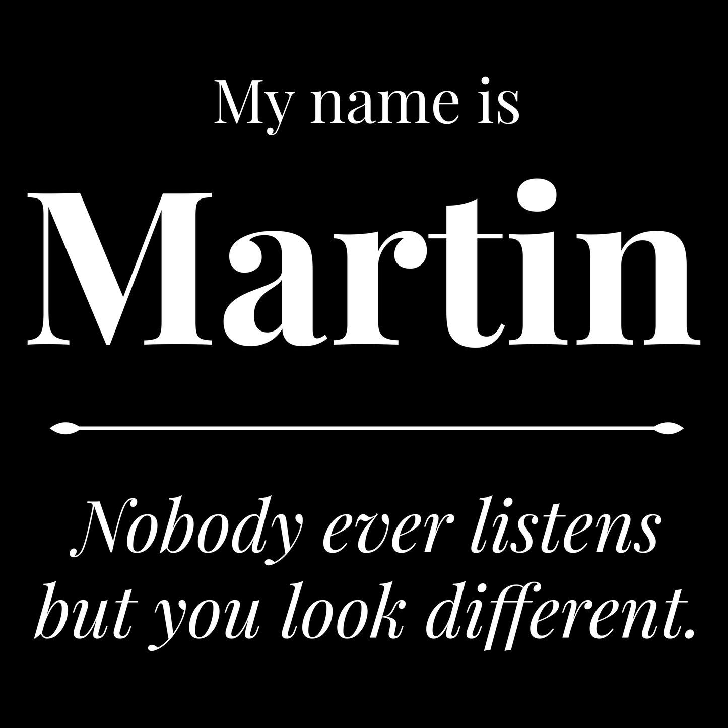 Martin T Shirt