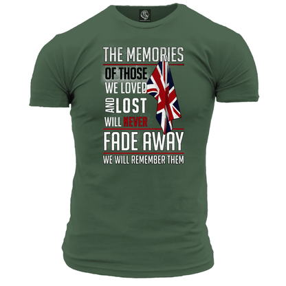 Memories Of Those We Lost T Shirt