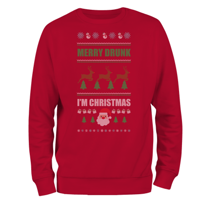 Merry Drunk Christmas Jumper