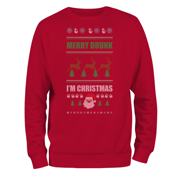Merry Drunk Christmas Jumper