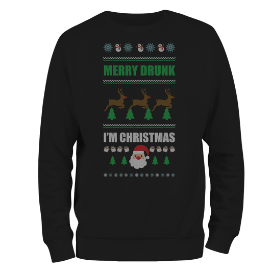 Merry Drunk Christmas Jumper