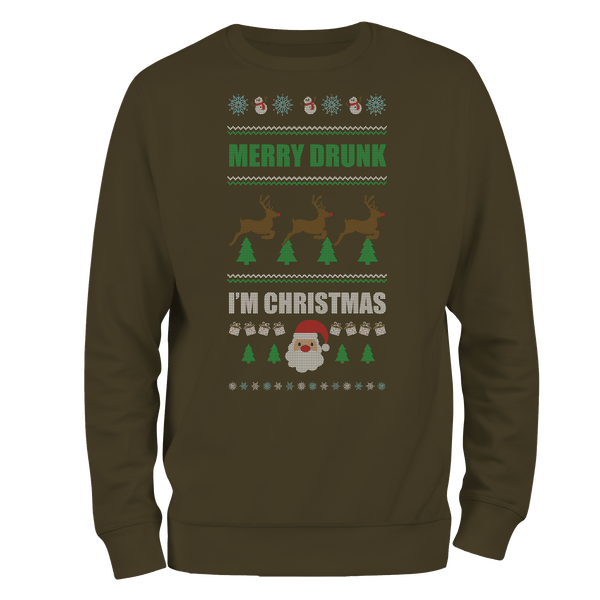 Merry Drunk Christmas Jumper