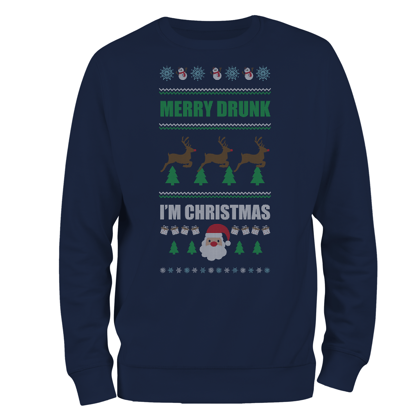 Merry Drunk Christmas Jumper