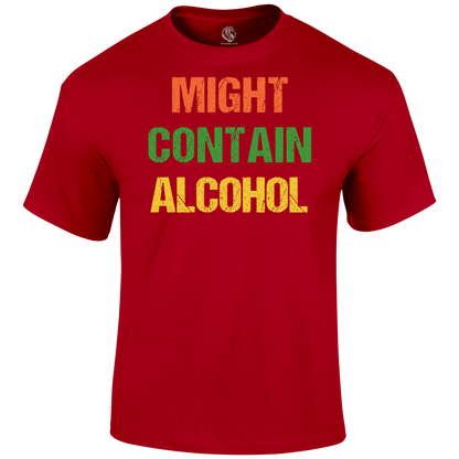 Might Contain Alcohol T Shirt