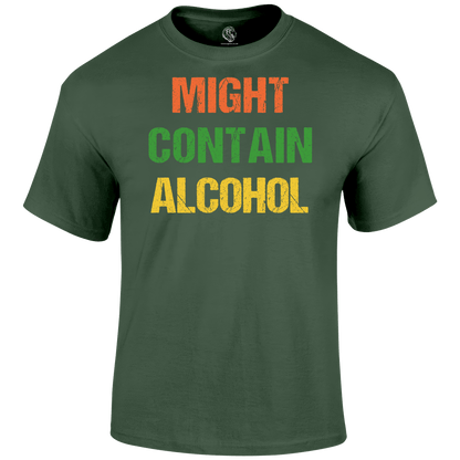 Might Contain Alcohol T Shirt