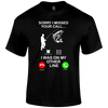 Funny Fishing T Shirt missed call
