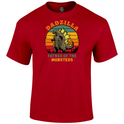 Father's Day T Shirt Monster Dad