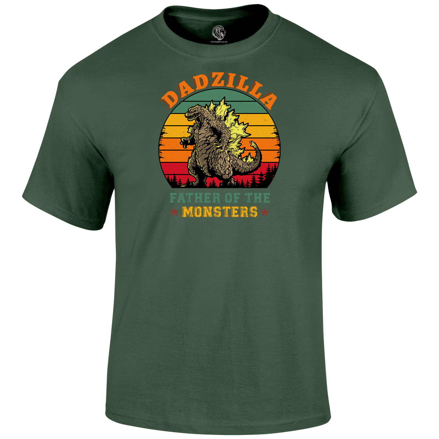 Father's Day T Shirt Monster Dad