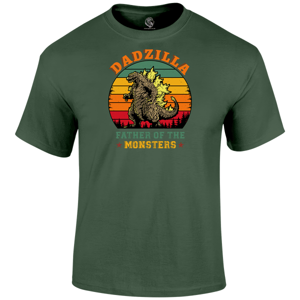 Father's Day T Shirt Monster Dad